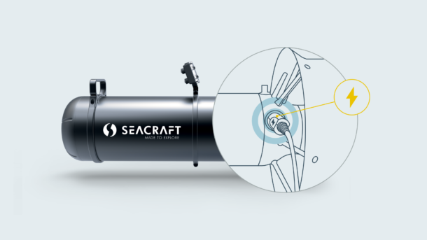 Seacraft DPV - propulsion and navigation systems for divers