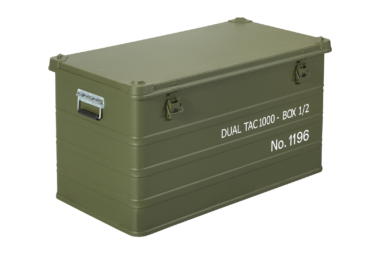 Aluminium transport box for TAC DPVs